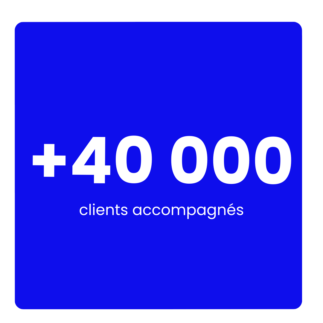 +40 000 clients accompagnés