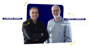 Claude Robin, président fondateur d'Amarris, et Cédric Gaborit, directeur général d'Amarris Expertise-Comptable